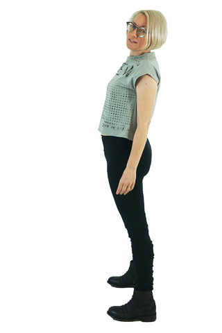 Boat Neck Tee :: Half Sleeve