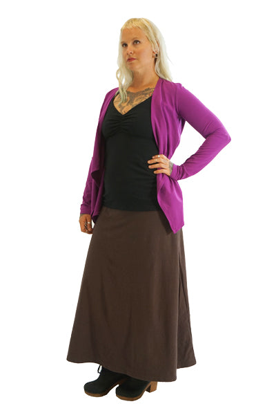 Travel skirts below the knee by Texture Clothing