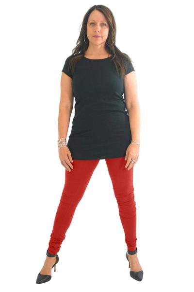 Eco Friendly Organic Cotton Gusset Leggings