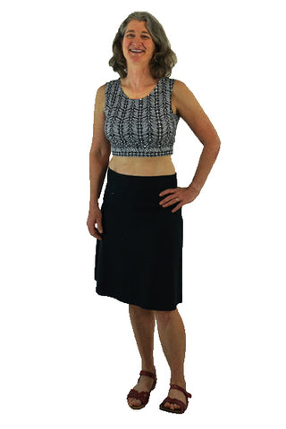 Comfy Skirt® - Fitted Knee Length
